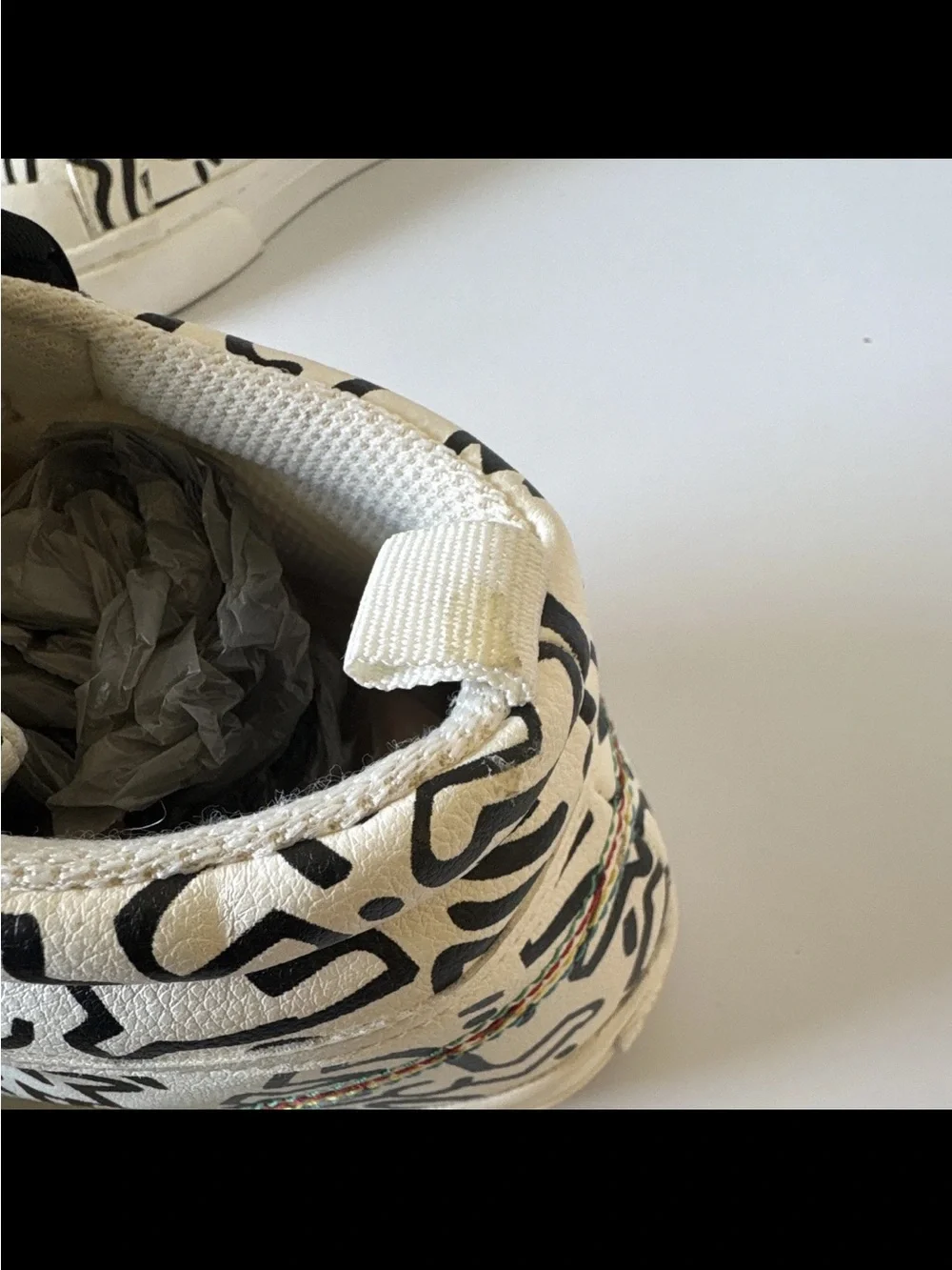 Zara x Keith Haring High Top Sneakers In Great Condition Please Read Desc.